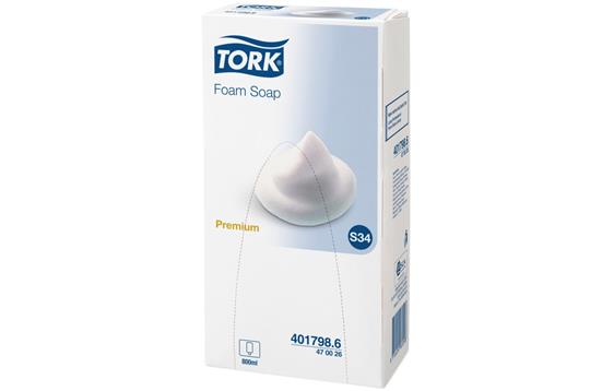 772137 Tork 401798.6 Skums&#229;pe TORK mild S34 800ml 